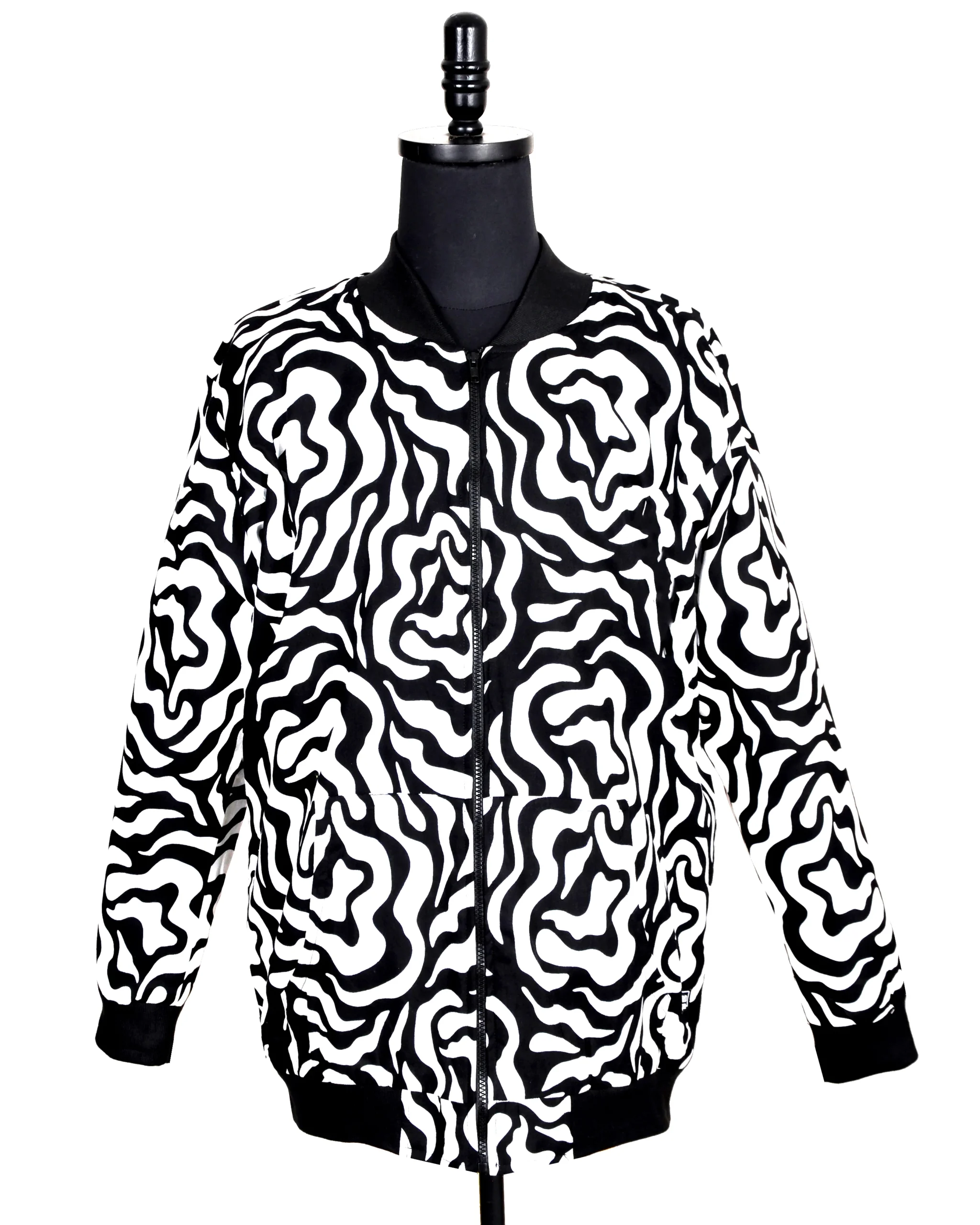 MGL2390 Signature Jackets Tick Black Stripes