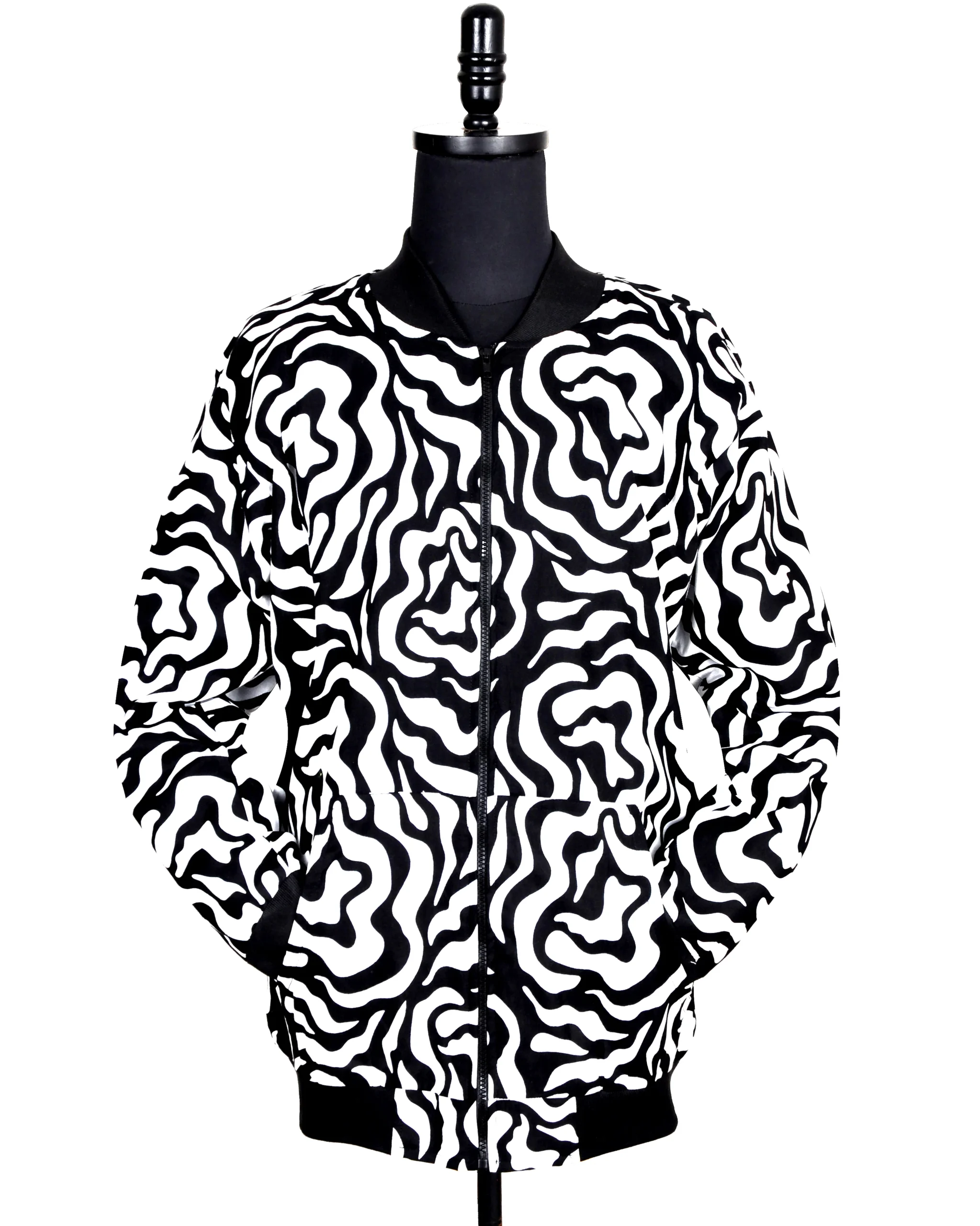MGL2390 Signature Jackets Tick Black Stripes