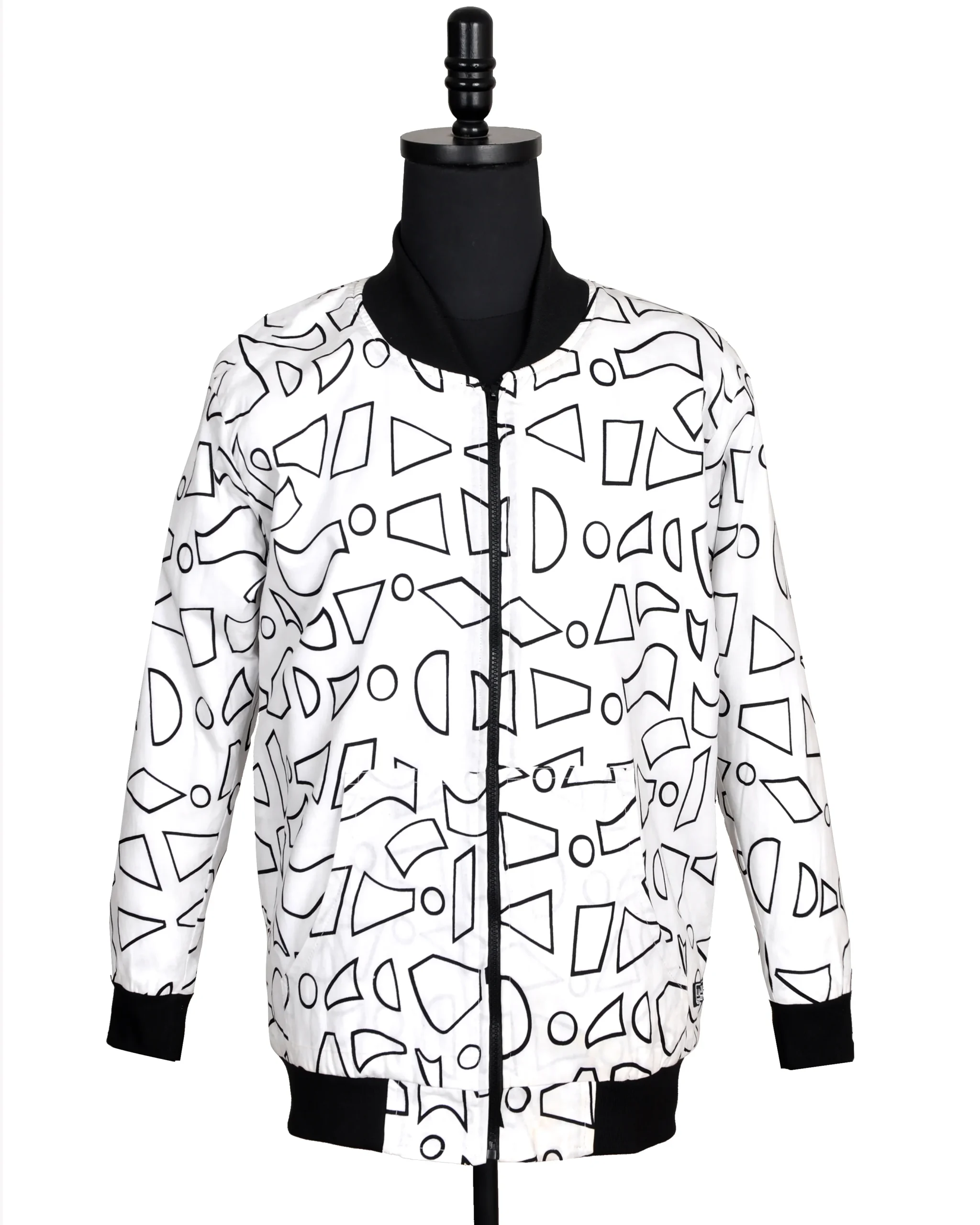 MGL2390 Travel Jackets Tiny Black Stripes