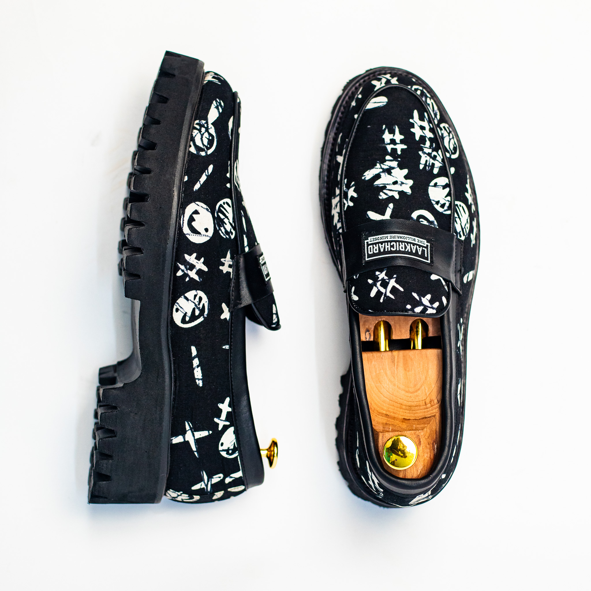 MGL2390-R10 Noir Vintage Loafer - LAAK RICHARD BRANDS